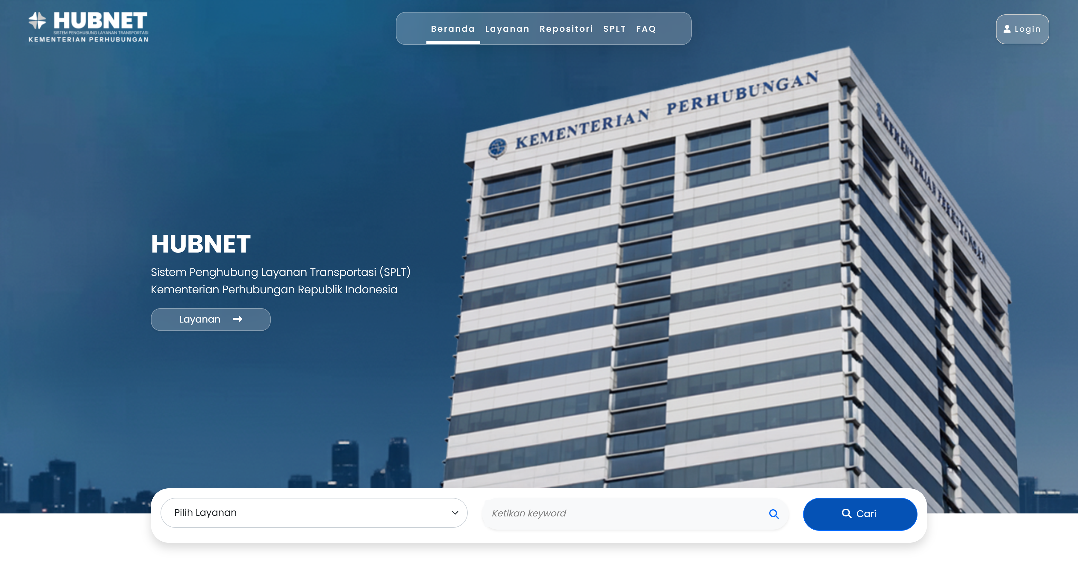 HUBNET KEMENTERIAN PERHUBUNGAN (2025 - Sekarang)